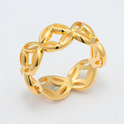 Huni Cut-Out Ring - 18k Gold Vermeil