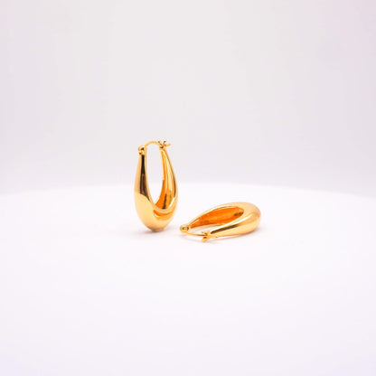 Finé Hoop Earrings - 18k Gold Vermeil