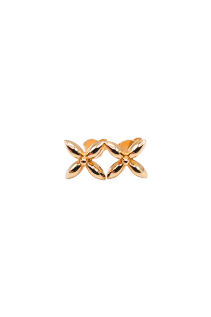Huni Stud Earrings (Large) - 18k Gold Vermeil
